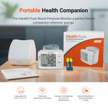 Load image into Gallery viewer, iHealth Push Wrist Blood Pressure Monitor, Bluetooth Smart BP Machine with App, Cuff Fits 5.5"-7.75" -White
