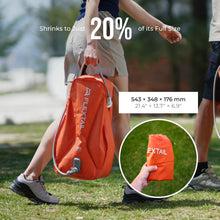 Load image into Gallery viewer, FLEXTAILGEAR Camping Shower Bag with Built-in Electric Pump, Portable Camp Shower, 5 Gallons Rechargeable Pressure Outdoor Shower Large Water Inlet

