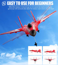 Load image into Gallery viewer, RC Planes for Kids Over 12 Years and up, Foam Remote Control Airplanes Flying Toys for Boys Girls,2CH Outdoor RC, Red
