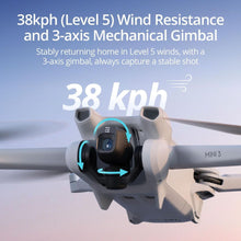 Load image into Gallery viewer, DJI Mini 3 (DJI RC), Lightweight 3x Mechanical Gimbal Drones with Camera for Adults
