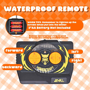 Remote Control Boat for Kids with Inflatable Bumper Rechargeable Battery USB Charge rc Boat for Pool Kids 8-12 Years