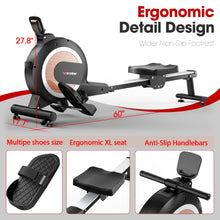Load image into Gallery viewer, WENOKER Rowing Machine - Black Electric Knob
