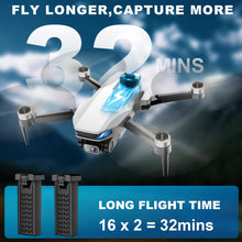 Load image into Gallery viewer, Drone with Camera for Adults, 2K HD GPS Drones with Auto Return, Follow Me, Circle Fly, Waypoint Fly, Optical Flow, Brushless Motor
