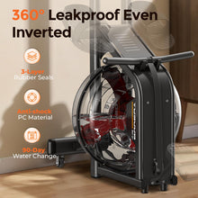Load image into Gallery viewer, YOSUDA Water Rowing Machines with Bluetooth-Water Rowers - Black
