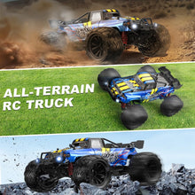 Load image into Gallery viewer, 1:16 Scale RC Cars for Adult, Remote Control Car Fast 40KPH Hobby RC Cars for Boys Age 8+, 4x4 All Terrain Off-Road RC Truck
