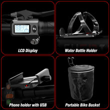 Load image into Gallery viewer, Electric Bike for Adults, 750W/1000W Peak Motor with Max 45/60Miles PAS Range &amp; 28/32MPH EBike, 16&quot; Folding Electric Bicycles
