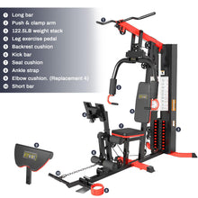 Load image into Gallery viewer, Fitvids Multifunctional Home Gym Equipment with 122.5 lbs Weight Stack
