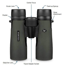 Load image into Gallery viewer, Vortex Diamondback HD 8x28 Binoculars
