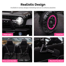 Load image into Gallery viewer, 24V 2 Seater Kids Ride On Car, 4 Wheeler Truck Ride On Toys for Big Kids with 5.5MPH Max Speed, Remote Control, Pink
