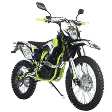 Load image into Gallery viewer, 250cc Gas Dirt Bike Pit Bike Adult Bike,Big 21&quot;/18&quot; Wheels, Zongshen Engine! (Green)
