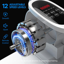 Load image into Gallery viewer, Under Desk Elliptical Machine 12 Speeds Electric Leg Exerciser as Seen on TV for Seniors Quiet Portable Seated Foot Pedal Exerciser for Home Office Use
