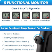 Load image into Gallery viewer, TABEKE Under Desk Bike Pedal Exerciser - Black
