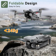 Load image into Gallery viewer, ASFSFQ PRO Drone with Camera for Adults 4K,Brushless Motors Drone for Kids Beginners
