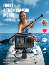 Load image into Gallery viewer, SOLAVERO Inflatable Stand Up Paddle Board, Adventure 11'6" Extra Large SUP with Premium Accessories, Anti-Slip EVA Deck for Adults 550lb Capacity Upgraded Paddleboard for River, Tiger
