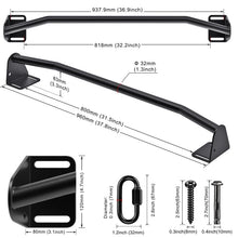 Load image into Gallery viewer, Kipika 36" Heavy Duty Wall Mounted Doorway Pull Up Bar - Straight Type
