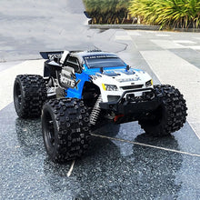 Load image into Gallery viewer, 1:10 Scale All Terrain RC Car, Brushless 80km/h High Speed 4WD Electric Vehicle with 2.4 GHz Remote Control
