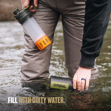 Load image into Gallery viewer, GRAYL GeoPress 24 oz Water Purifier &amp; Water Filter Bottle, Black Camo
