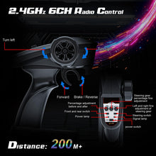 Load image into Gallery viewer, 1/14 RC Brushless Cars for Adult Speed 50 MPH，RC Short-Course Truck All Terrain Off Road Hobby Electric Off-Road Trucks 4WD
