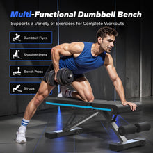 Load image into Gallery viewer, MERACH Weight Bench, Foldable Weight Benches for Home Gym with 990 LBS, Adjustable Weight Bench with 72 Training Angles, Incline Bench Press for Full Body
