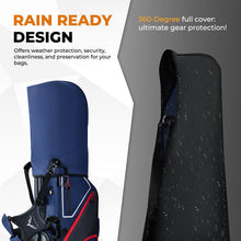 Load image into Gallery viewer, uniHimal 14-Way Golf Stand Bag, Lightweight Golf Bag for Men Navy Blue
