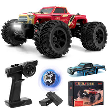 Load image into Gallery viewer, Scale 4WD Brushless RC Car for Adults - 45+ Kph Off-Road Hobby Truck 4x4, Electric Buggy, Remote Control Monster Truck
