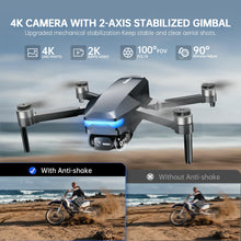 Load image into Gallery viewer, GPS Drone with Camera 4K, Under 249g, 45 Mins Flight, Brushless Motor, Light, Auto Follow, Tap Fly &amp; Circle Fly, One Key Start
