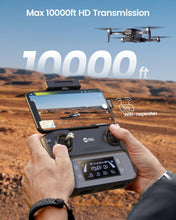 Load image into Gallery viewer, 2-Axis Gimbal Drones with Camera for Adults 4K EIS, Integrated Remote ID, 10000 FT Range Transmission, GPS Drone

