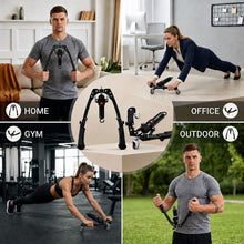 Load image into Gallery viewer, Arm Exercise Equipment Chest Workout - Hydraulic Power Twister 10 Gears Adjustable 22-440lbs- (Black)
