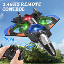 Load image into Gallery viewer, 360° Flip Fighter Jet Toys, Stunt Roll, Airplane Toy Gifts for Kids Boys
