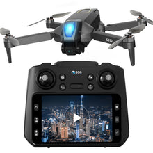 Load image into Gallery viewer, Drone with Camera 4.5" LCD Screen on Controller, Drone with Screen, FPV Drones with Brushless Motor for Adult Beginner, Foldable RC Quadcopter, One Key Start, Easy to fly, Toy for Kids Adult Beginners
