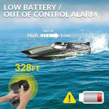 Load image into Gallery viewer, Remote Control Boats for Pools and Lakes 20+MPH High Speed RC Boat for Kids or Adults Toy Boat Gifts with 2 Batteries &amp; Reverse Function
