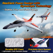 Load image into Gallery viewer, DEERC F-16 Style RC Airplane (X-62A Vista), 4-Channel Remote Control Jet
