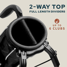 Load image into Gallery viewer, The Original Lightweight Sunday Golf Bag with Stand
