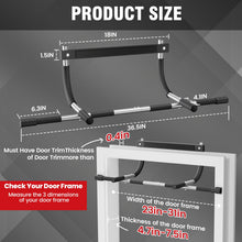 Load image into Gallery viewer, TOPOKO Upgrade Pull Up Bar for Doorway Set- Portable
