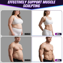 Load image into Gallery viewer, Electronic Muscle Stimulator with TENS &amp; PMS, Ab Belt Stimulator Muscle Toner, Abdominal Fitness Trainer for Home
