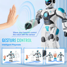 Load image into Gallery viewer, RC Robot Toys for Kids, Gesture Sensing Programmable Remote Control Smart Robot, Interactive Walking Singing Dancing Robot
