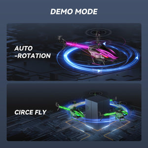 RC Helicopter, Remote Control Helicopter for Kids with 30Mins Flight(2 Batteries), 7+1 LED Light Modes, Altitude Hold