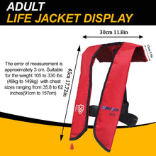 Load image into Gallery viewer, HWAYAN | Manual Inflatable Life Jacket for Adults| Supports up to 330 lbs
