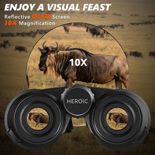 Load image into Gallery viewer, VOTJPYS 10x42 Laser Rangefinder Binoculars for Hunting – 2286 Yds ACD/Los, Scan Mode, ±1m Accuracy, Red OLED, HD Optics (Deer 1189 Yds)
