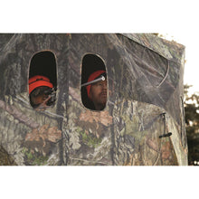 Load image into Gallery viewer, Guide Gear 6 Foot Tripod Hunting Tower Blind, 2-Man Stand Elevated, Hunting Gear Equipment Accessories, 4 by 4 Mossy Oak Country Roots
