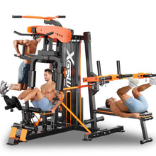 Load image into Gallery viewer, XGSW Multi-Function Home Gym Workout Station, Featuring a Pulley System, arm Trainer Workouts.
