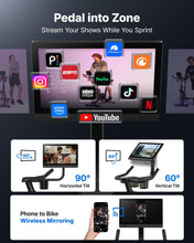 Load image into Gallery viewer, MERACH Exercise Bike, Brake Pad Stationary Bike with Exclusive App-Orange
