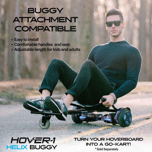 Electric Self Balancing Hoverboard with 7 mph Max Speed, Dual 200W Motors, 3 Mile Range, and 6.5” Wheels