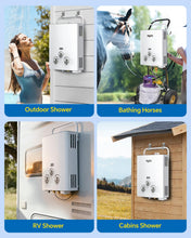 Load image into Gallery viewer, eyoo 1.32 GPM Portable Propane Water Heater, 34,000 BTU 5L
