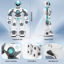 Load image into Gallery viewer, Remote Control Robot for Kids Extra Large, 15.4&quot; Programmable RC Robot Toy
