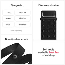 Load image into Gallery viewer, Polar H10 Heart Rate Monitor Chest Strap - ANT + Bluetooth, Waterproof HR Sensor for Men and Women, Black, M-XXL
