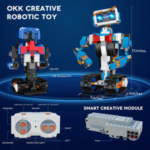 Robot Building Toys for Boys, STEM Projects for Kids Ages 8-12, Remote & APP Controlled Engineering Learning Educational (635 Pieces)