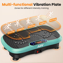 Load image into Gallery viewer, AXV Vibration Plate Fitness Platform Exercise Machine Vibrating Shaking Full Body Shaker Workout Vibrate Stand Shake Board Sport for Weight Loss Fat Burner for Gym Home Office
