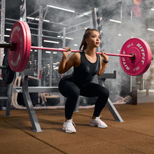 Load image into Gallery viewer, RitFit 7ft Olympic Barbell Bar, General Purpose Weight Bar Suitable for Olympic Lifts and Power Lifts, 500LBS Capacity
