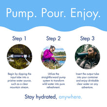 Load image into Gallery viewer, Katadyn Pocket Ceramic Hand Pump Water Filter for Emergency &amp; Survival
